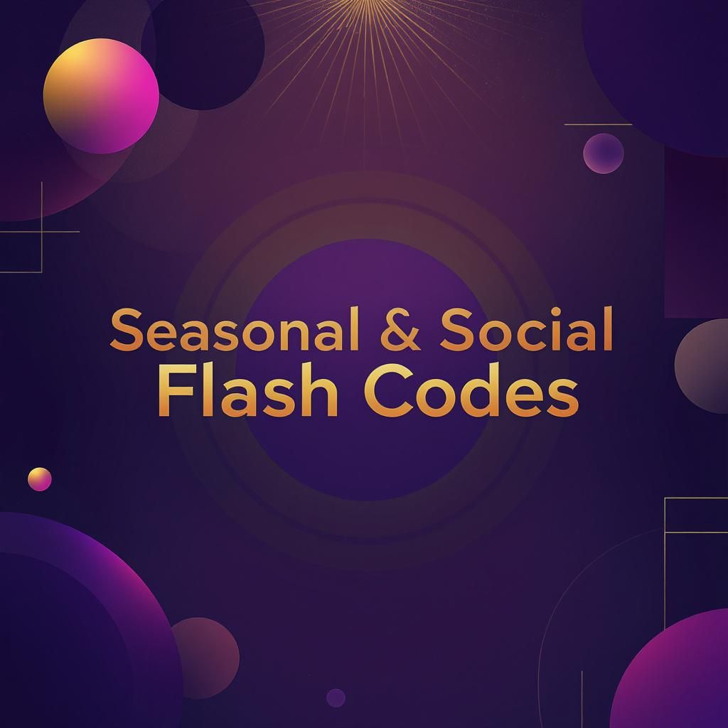 Seasonal & Social Flash Codes 2025